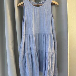 Lush Light Purple Gauze Dress